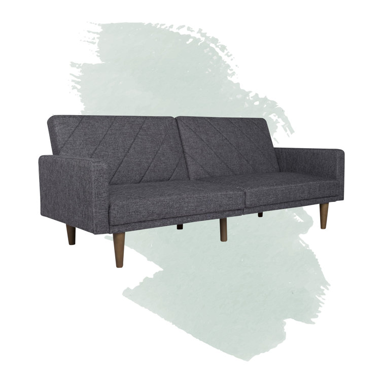 Adria Twin 78.5'' Wide Split Back Convertible Sofa